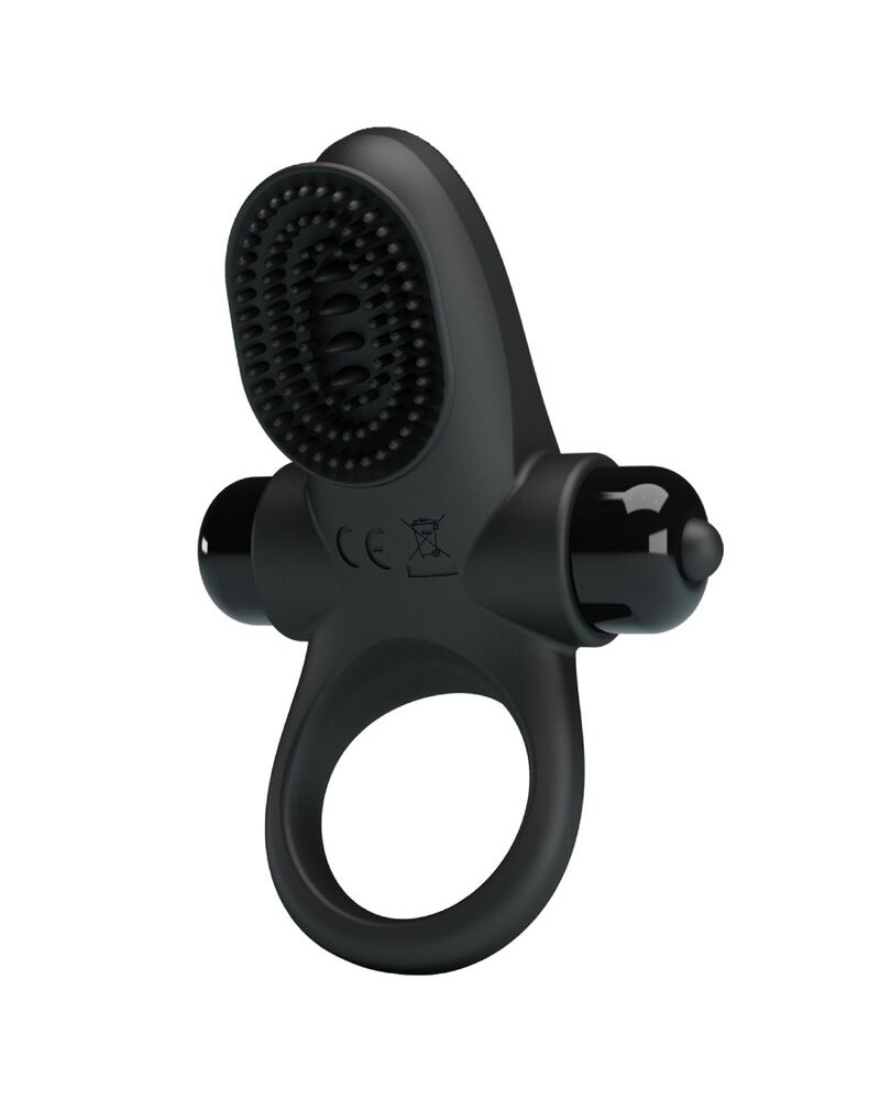 PRETTY LOVE - ANELLO VIBRATORE II PER IL PENE NERO