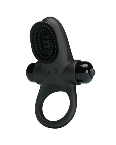 PRETTY LOVE - ANELLO VIBRATORE II PER IL PENE NERO
