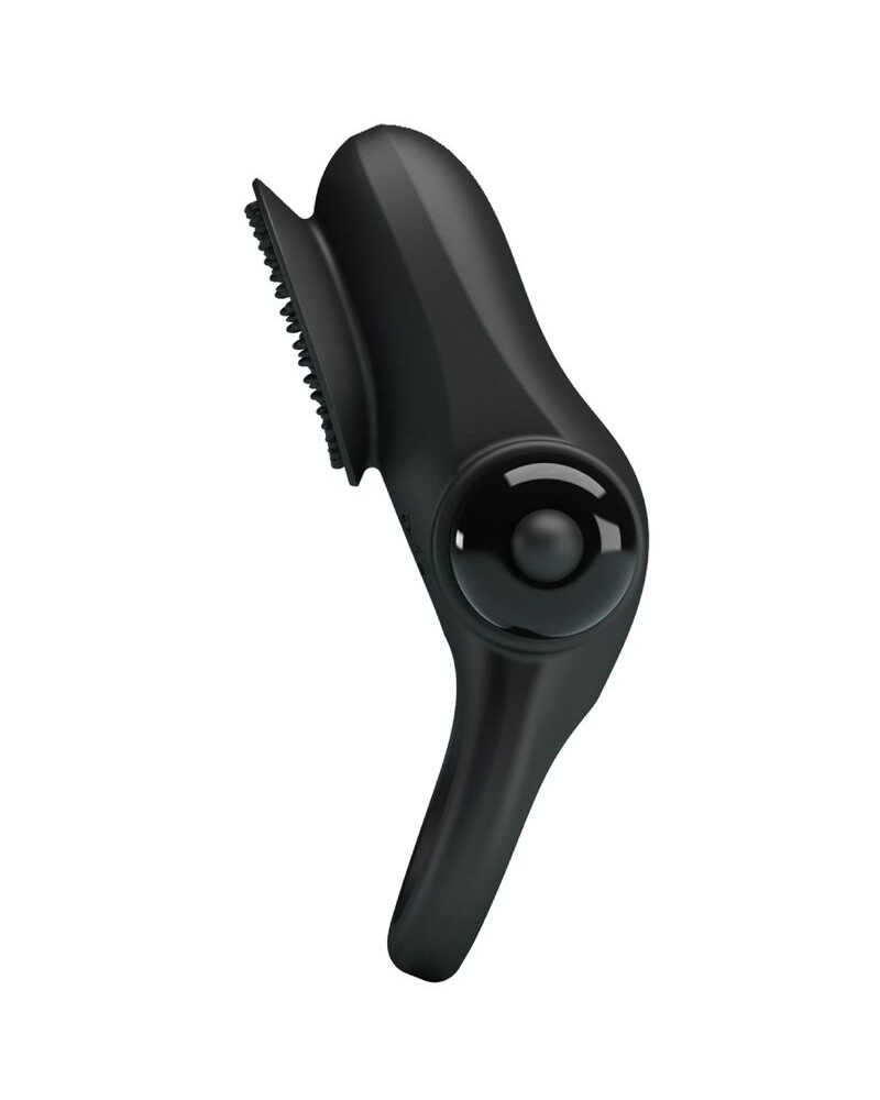 PRETTY LOVE - ANELLO VIBRATORE II PER IL PENE NERO
