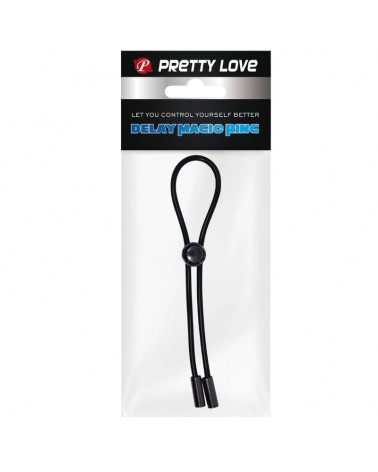 PRETTY LOVE - ANELLO PER PENE E TESTICOLI CON CORDONCINO