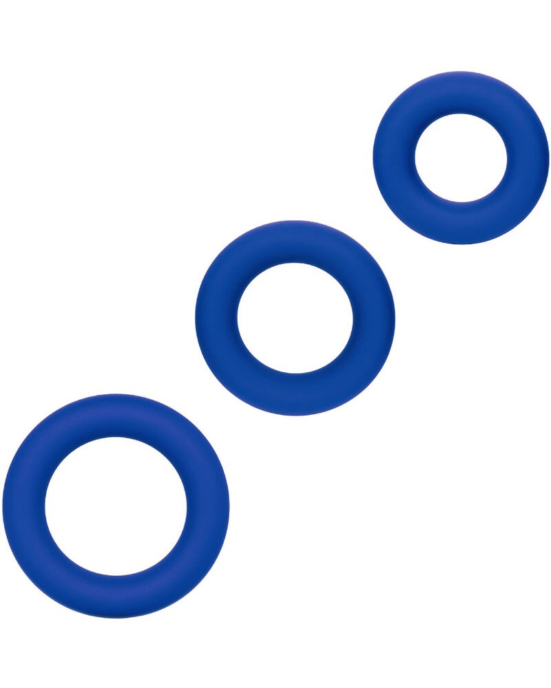 CALEXOTICS - ADMIRAL SET ANELLI FALLICI BLU