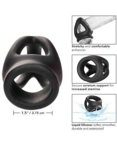 CALEXOTICS - ALPHA ANELLO DUAL CAGE NERO