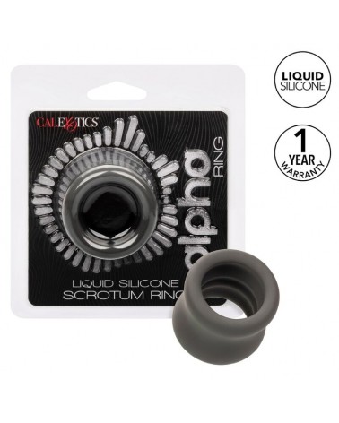 CALEXOTICS - ALPHA ANELLO ALLUNGABILE PER SCROTO NERO