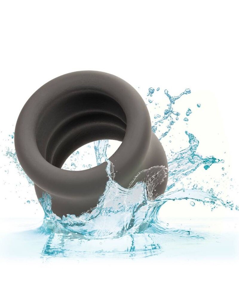 CALEXOTICS - ALPHA ANELLO ALLUNGABILE PER SCROTO NERO