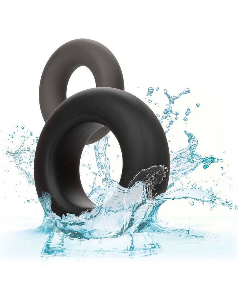 CALEXOTICS - ALPHA SET DI 2 ANELLI PROLONG GRIGIO