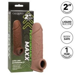 CALEXOTICS - PERFORMANCE MAXX LIFE-LIKE EXTENSION 7 PELLE MARRONE 2