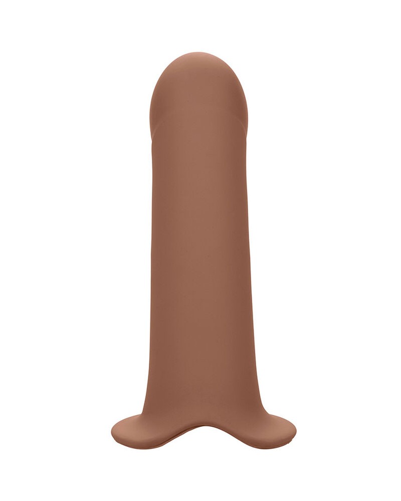 CALEXOTICS - ESTENSIONE MAXX PERFORMANCE CON PELLE MARRONE