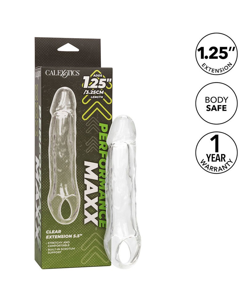 CALEXOTICS - PERFORMANCE MAXX CLEAR EXTENSION 5,5 TRASPARENTE