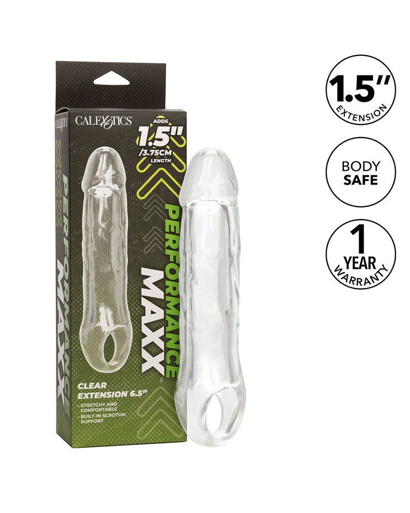 CALEXOTICS - PERFORMANCE MAXX CLEAR EXTENSION 6,5 TRASPARENTE