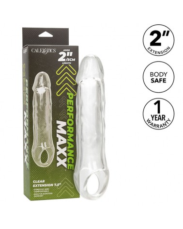 CALEXOTICS - PERFORMANCE MAXX CLEAR EXTENSION 7,5 TRASPARENTE