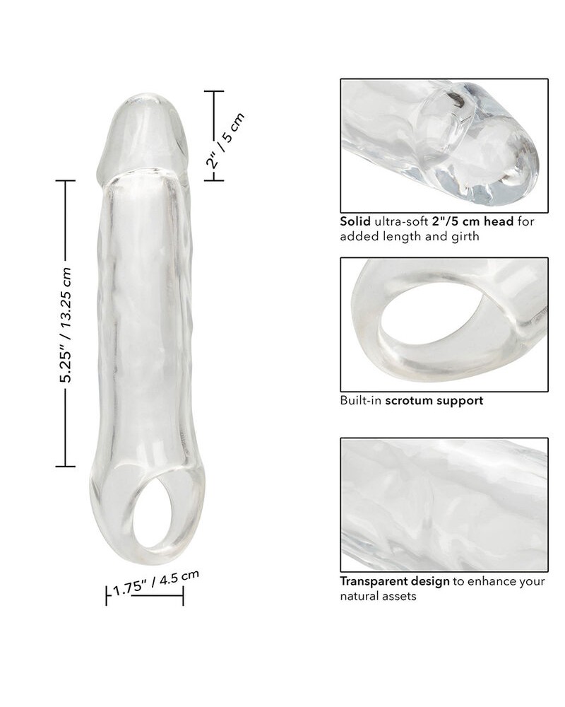 CALEXOTICS - PERFORMANCE MAXX CLEAR EXTENSION 7,5 TRASPARENTE