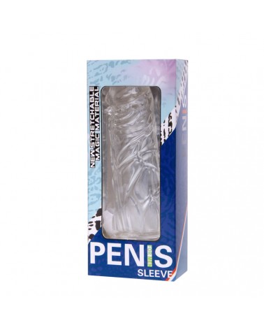 BAILE - COPERTURA LILLA PER PENE IN SILICONE ADATTABILE 13 CM