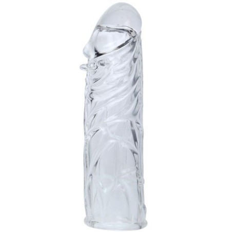 BAILE - COPERTURA PENE IN SILICONE STIMOLANTE ROSA 13 CM