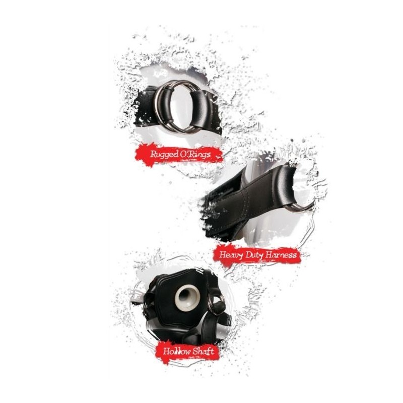 FETISH FANTASY EXTREME - HOLLOW STRAP-ON NERO