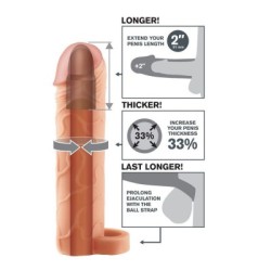 FANTASY X- TENSIONS - PELLE PERFECT 2 EXTENSION BALL STRAP 2