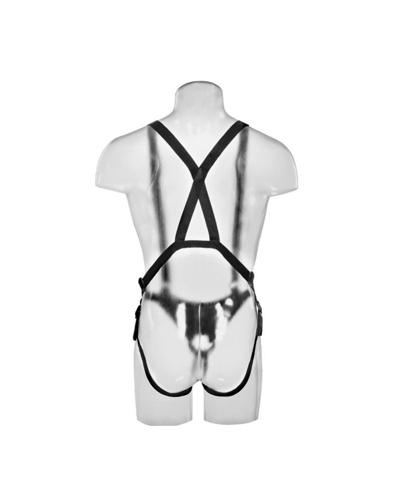 KING COCK - 30,5 CM SISTEMA DI SOSPENSIONE CON CINTURINO CAVO - CARNE