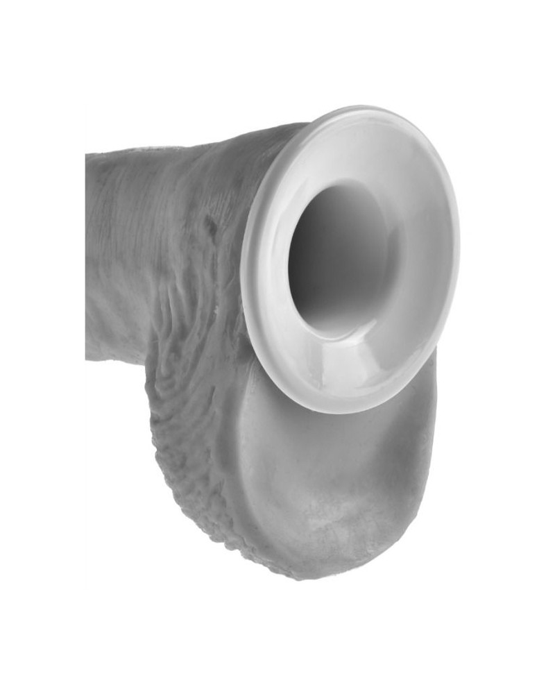 KING COCK - 30,5 CM SISTEMA DI SOSPENSIONE CON CINTURINO CAVO - CARNE