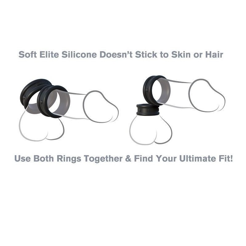 FANTASY C-RINGZ - ANELLI IN SILICONE MAX / LARGHEZZA