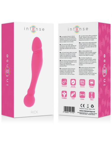 INTENSE - SILICONE RICK DUAL ROSA