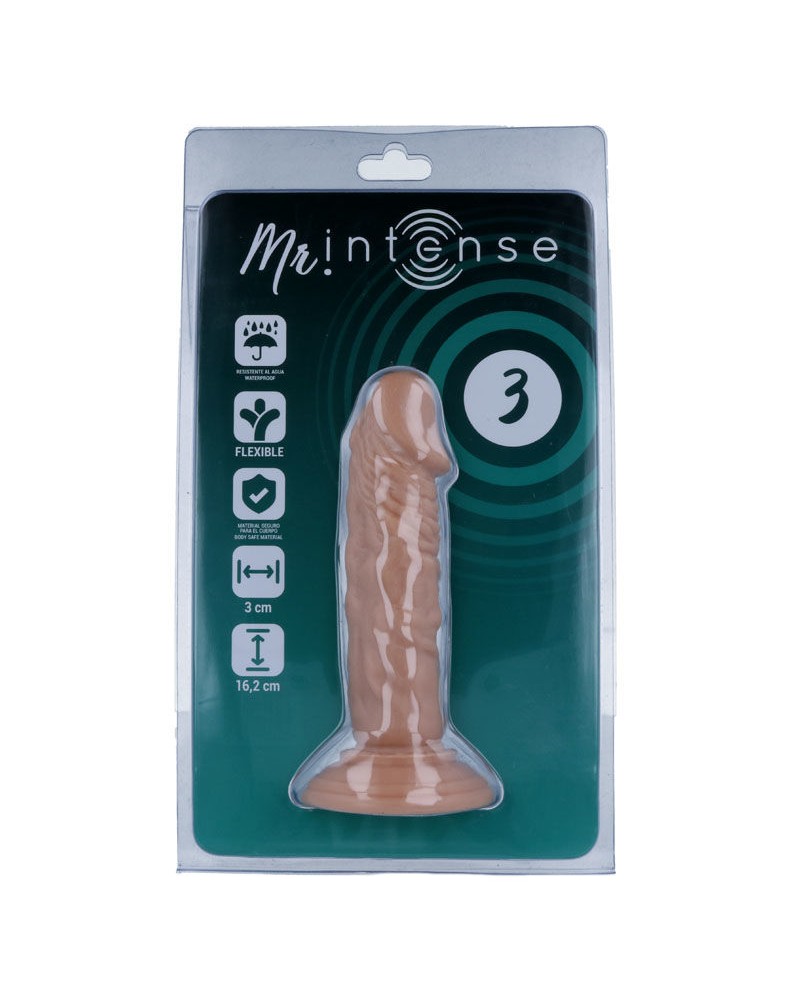 MR INTENSE - 3 PENE REALISTICO 16.2 CM -O- 3 CM