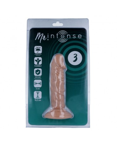 MR INTENSE - 3 PENE REALISTICO 16.2 CM -O- 3 CM