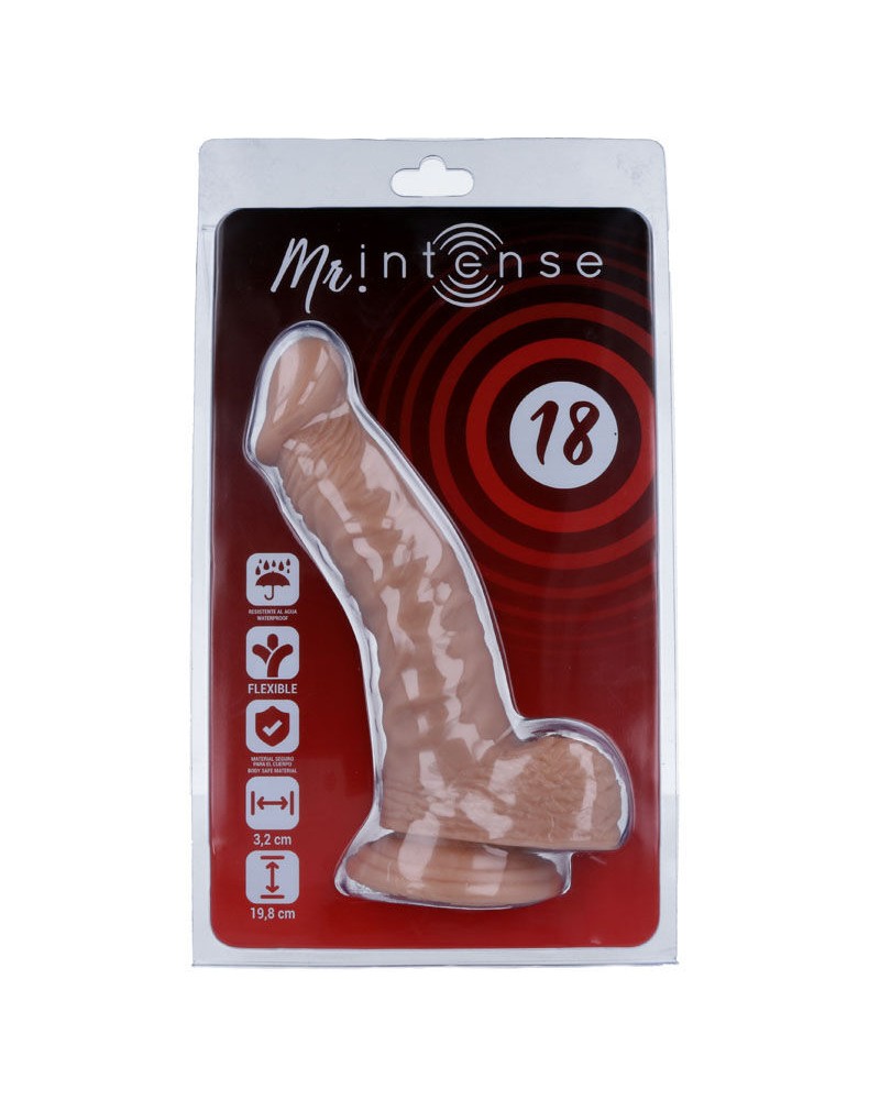 MR INTENSE - 18 PENE REALISTICO 19.8 CM -O- 3.2 CM