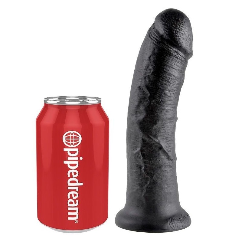 KING COCK - 8 DILDO NERO 20.3 CM