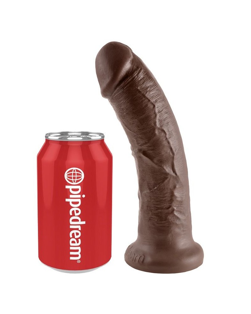 KING COCK - 8 DILDO MARRONE 20.3 CM