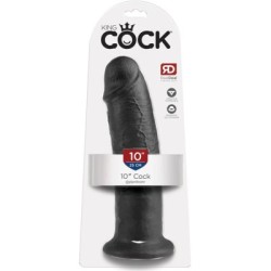 KING COCK - 10 DILDO NERO 25 CM 2