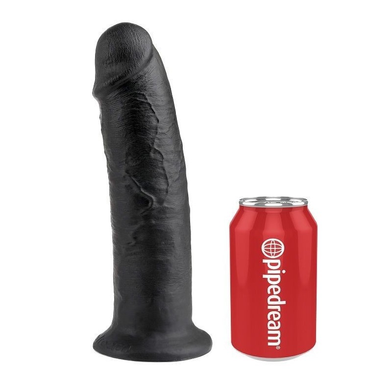 KING COCK - 10 DILDO NERO 25 CM