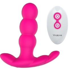 NALONE - VIBRATORE ANALE PEARL TELECOMANDO NERO 2