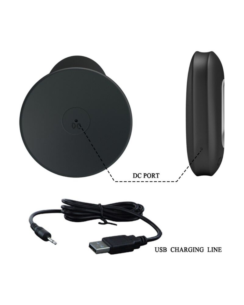 MR PLAY - PLUG ANALE CON TELECOMANDO VIBRAZIONE NERO