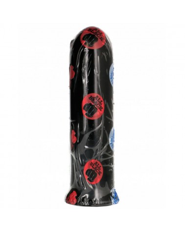 ALL BLACK - DILDO NERO 19 CM
