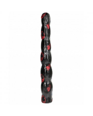 ALL BLACK - DILDO ANALE 32 CM