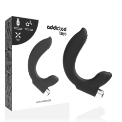 ADDICTED TOYS - VIBRATORE PROSTATICO RICARICABILE MODELLO 7 - NERO 2