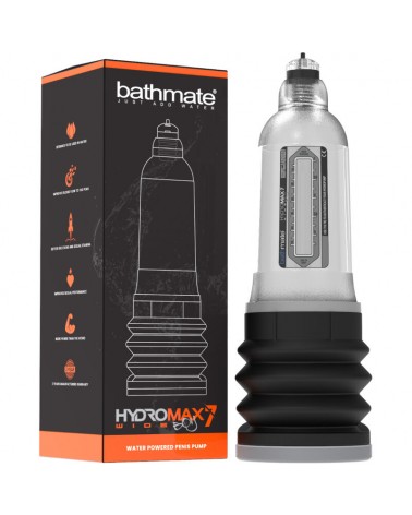 BATHMATE - HYDROMAX 7 WIDE BOY X30 TRASPARENTE
