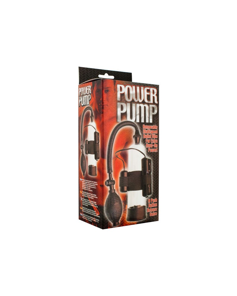 SEVEN CREATIONS - POMPA PER EREZIONE PER IL PENE CON VIBRATORE