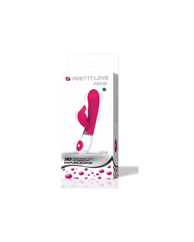 PRETTY LOVE - FLIRTATION VIBRATORE CON STIMOLATORE FELIX