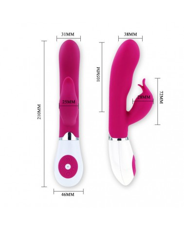 PRETTY LOVE - FLIRTATION VIBRATORE CON STIMOLATORE FELIX