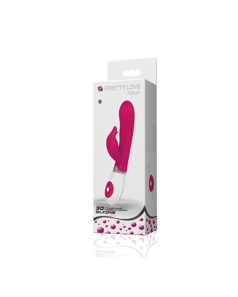 PRETTY LOVE - FLIRTATION VIBRATORE CON STIMOLATORE FELIX