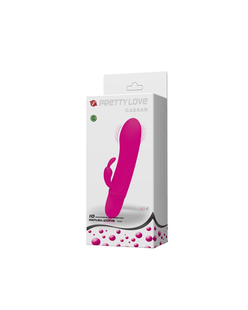 PRETTY LOVE - FLIRTAZIONE VIBRATORE CON CONIGLIO CAESAR