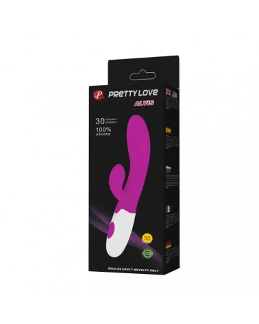 PRETTY LOVE - FLIRTATION VIBRATORE ALVIS CON STIMOLATORE DEL CLITORIDE