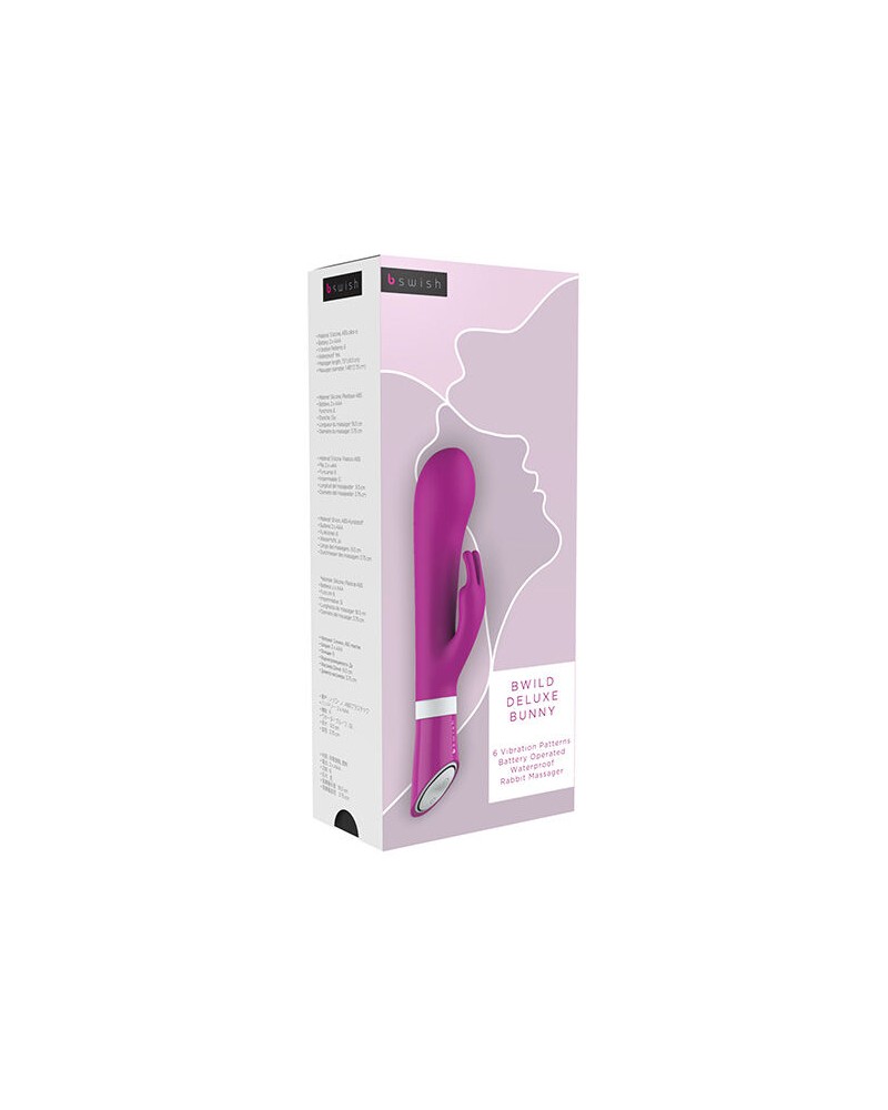 B SWISH - BWILD DELUXE BUNNY CONIGLIO VIBRATORE LAMPONE