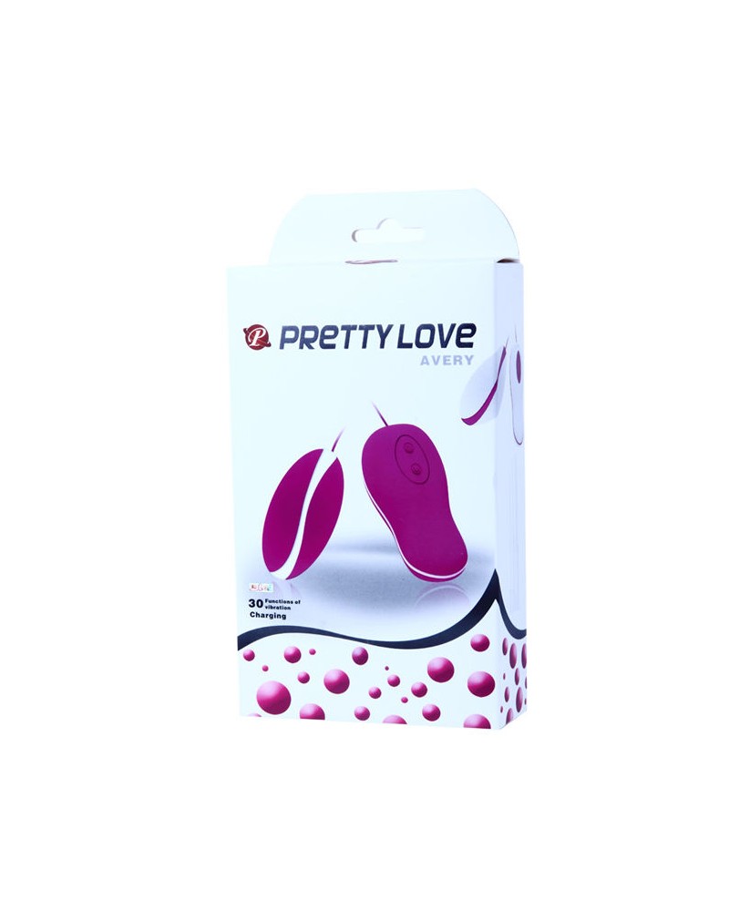 PRETTY LOVE - FLIRTATION UOVO VIBRANTE CON TELECOMANDO - AVERY
