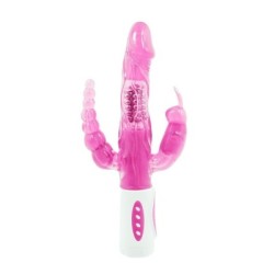 BAILE - PRETTY BUNNY TRIPLO VIBRATORE ROTATORE 2