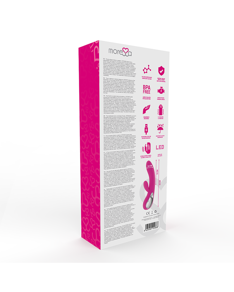 MORESSA - TROY PREMIUM SILICONE RICARICABILE