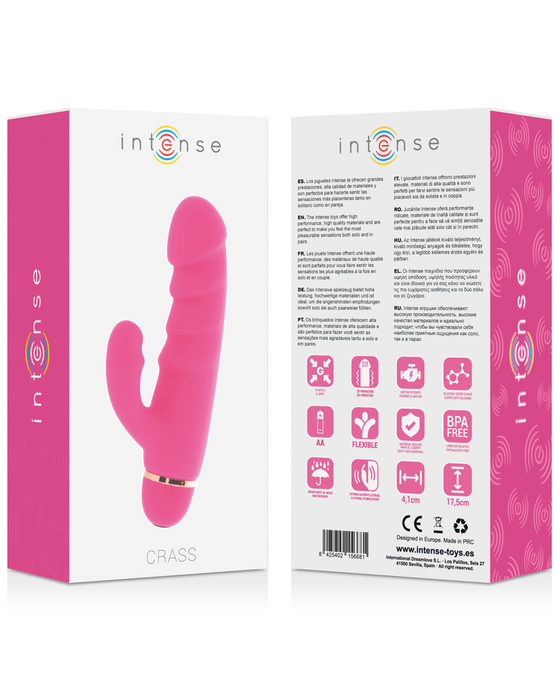 INTENSE - ROSA SILICONE CRASS 20 VELOCIT