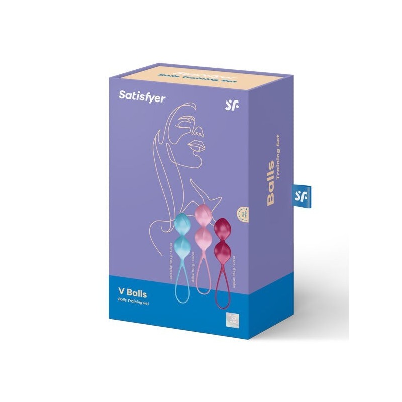 SATISFYER - SET DA ALLENAMENTO LOVEBALLS 2
