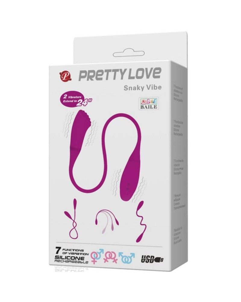 PRETTY LOVE - VIBRATOREPRETTY LOVE - SMART SNAKY VIBE 2 MOTORI