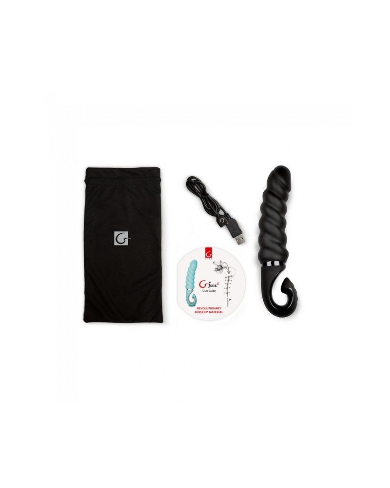 G-VIBE - G-JACK 2 - DILDO VIBRANTE NERO